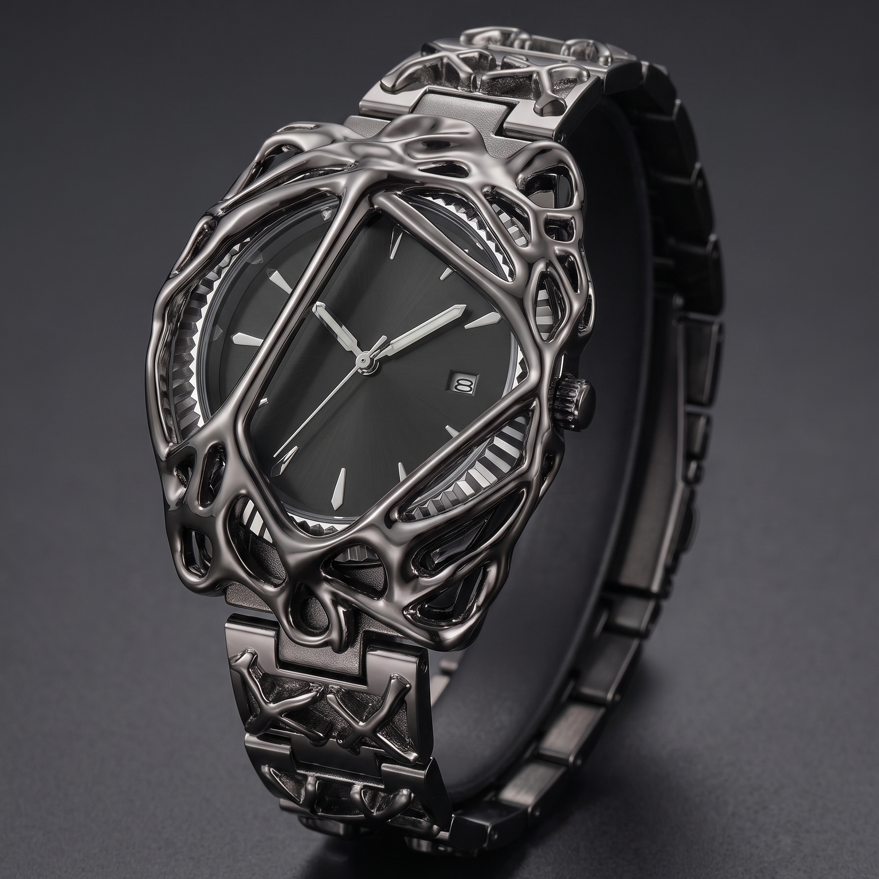 ValoraTime Polaris watch product hero photograph on a clean studio background.