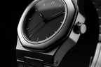 ValoraTime Pure watch macro detail photograph.