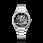 ValoraTime Phantom watch minimal product photograph on a black background.